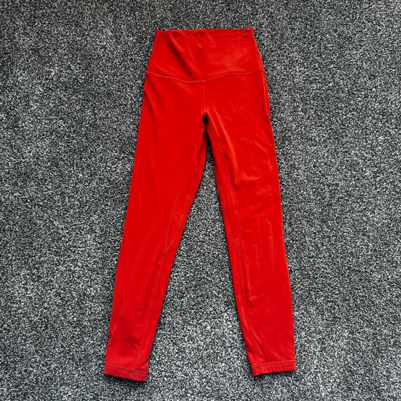 Lululemon Align™ High-Rise Pant 25"
Size 4 color: canyon orange - Picture 5 of 12